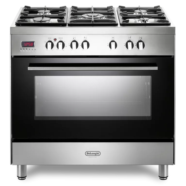 DeLonghi Modern DSR 9071 DFS, Dual Fuel Range Cooker - Stainless Steel (Discontinued)