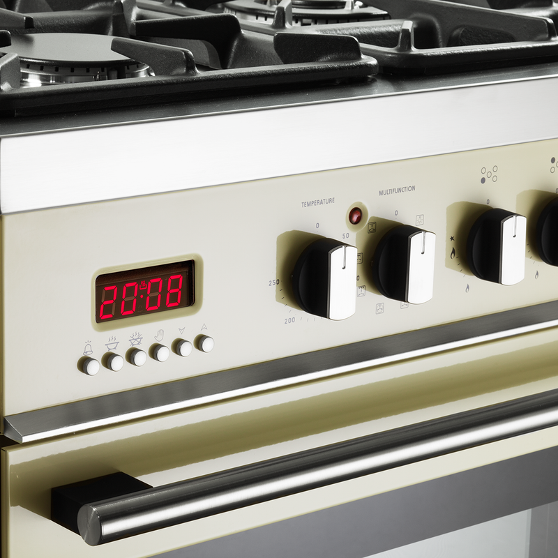 DeLonghi Modern DTR 906 DF CR-1, Dual Fuel Range Cooker - Cream (Discontinued)