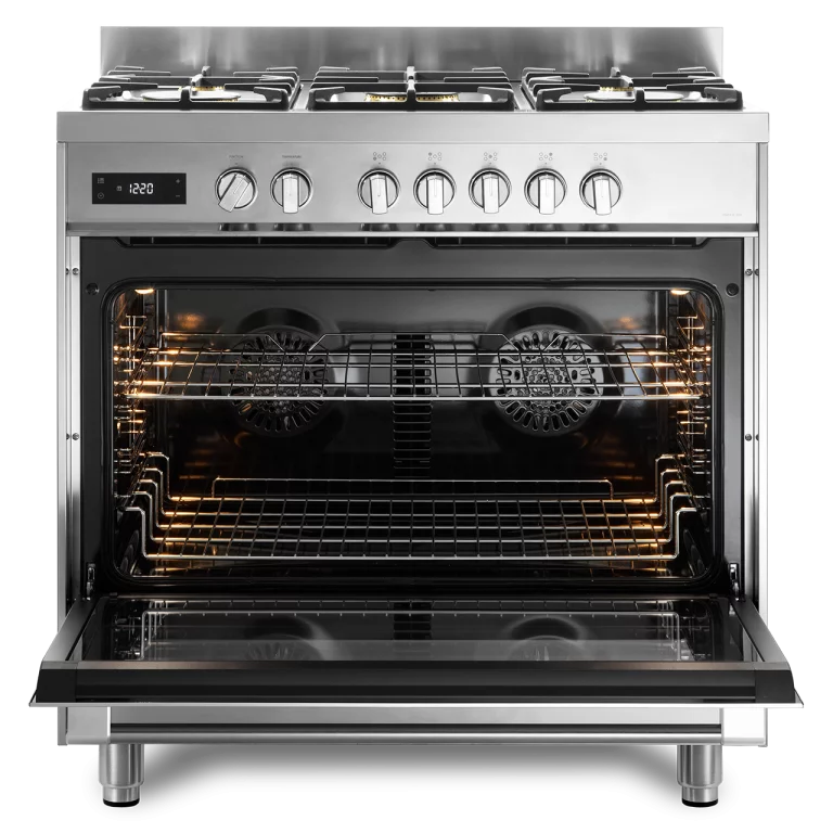 DeLonghi Space DSR 927 DFX, Dual Fuel Range Cooker - Stainless Steel (Discontinued)