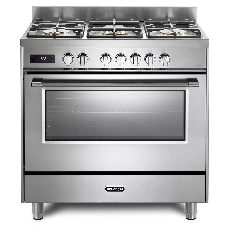 DeLonghi Space DSR 927 DFX, Dual Fuel Range Cooker - Stainless Steel (Discontinued)