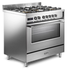 DeLonghi Space DSR 927 DFX, Dual Fuel Range Cooker - Stainless Steel (Discontinued) Thumbnail