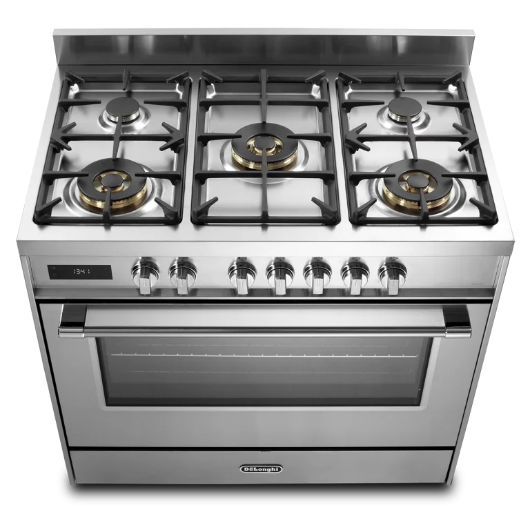 DeLonghi Space DSR 927 DFX, Dual Fuel Range Cooker - Stainless Steel (Discontinued)
