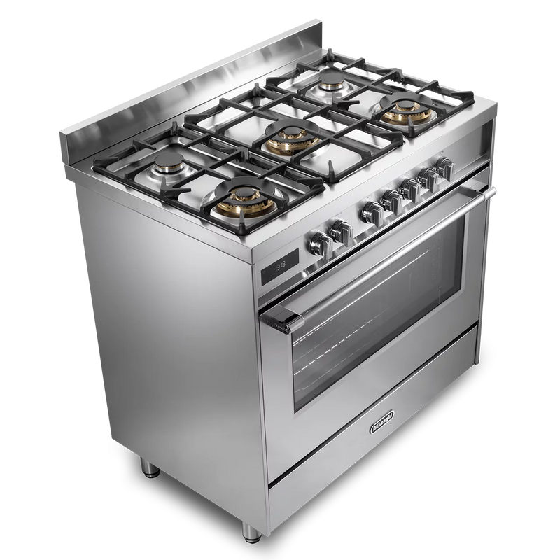 DeLonghi Space DSR 927 DFX, Dual Fuel Range Cooker - Stainless Steel (Discontinued)