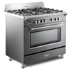 DeLonghi Vintage DVRS 916 DF SLATE, Dual Fuel Range Cooker - Slate Grey (Discontinued) Thumbnail