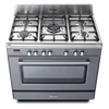 DeLonghi Vintage DVRS 916 DF SLATE, Dual Fuel Range Cooker - Slate Grey (Discontinued) Thumbnail