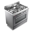 DeLonghi Vintage DVRS 916 DF SLATE, Dual Fuel Range Cooker - Slate Grey (Discontinued) Thumbnail