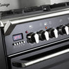 DeLonghi Vintage D3VR 908 DF BL-1, Dual Fuel Range Cooker - Black (Discontinued) Thumbnail