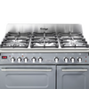 DeLonghi Vintage D3VR 908 DF SLATE-1, Dual Fuel Range Cooker - Slate Grey (Discontinued) Thumbnail