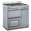 DeLonghi Vintage D3VR 908 DF SLATE-1, Dual Fuel Range Cooker - Slate Grey (Discontinued) Thumbnail