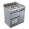 DeLonghi Vintage D3VR 908 DF SLATE-1, Dual Fuel Range Cooker - Slate Grey (Discontinued) Thumbnail