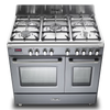 DeLonghi Vintage DVTR 906 DF SLATE-1, Dual Fuel Range Cooker - Slate Grey Discontinued Thumbnail