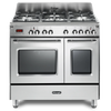 DeLonghi Vintage DVTR 906 DF SS-1, Dual Fuel Range Cooker - Stainless Steel Thumbnail