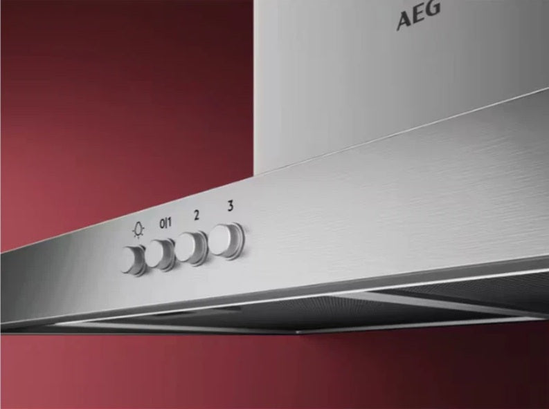 AEG DKB4651M 60cm Chimney Cooker Hood - Stainless Steel