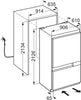 Liebherr ECBN 9671 Monolith, Plumbed-In Integrated Fridge Freezer with BioFresh Thumbnail