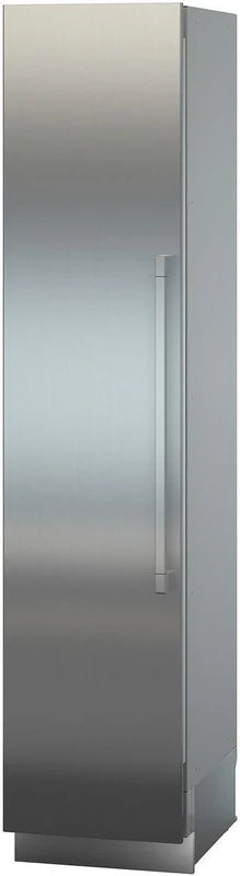 liebherr egn9171 monolith integrated freezer with door closed, angled slightly towards the left.