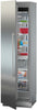 liebherr egn9271 monolith integrated freezer with door ajar. Freezer compartment is filled with food items. The appliance is angled slightly towards the left. Thumbnail