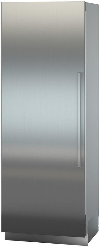 liebherr egn9471 monolith integrated freezer with the door closed. Appliance is angled slightly towards the left.