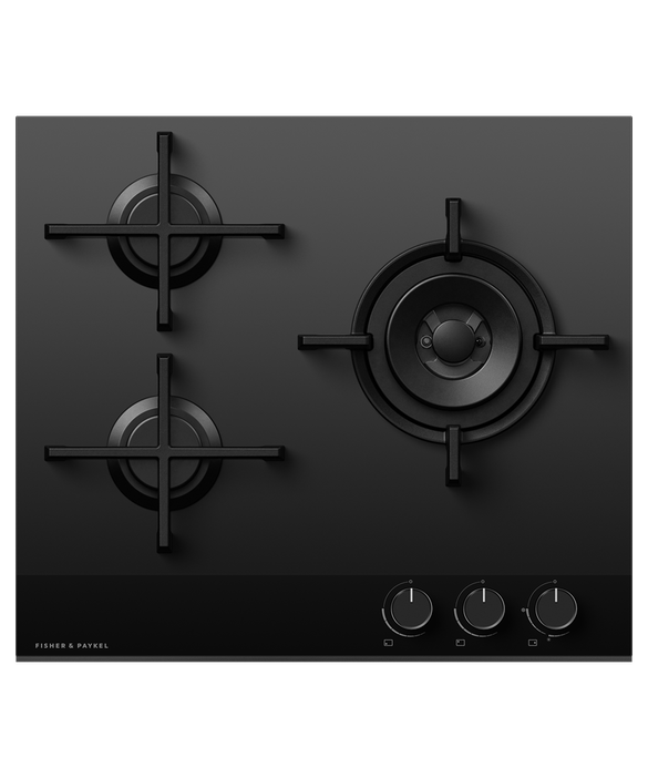 Fisher & Paykel Series 9 CG603DNGGB4, Gas Hob