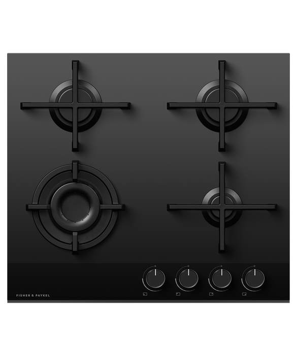 Fisher & Paykel Series 9 CG604DNGGB4, Gas Hob