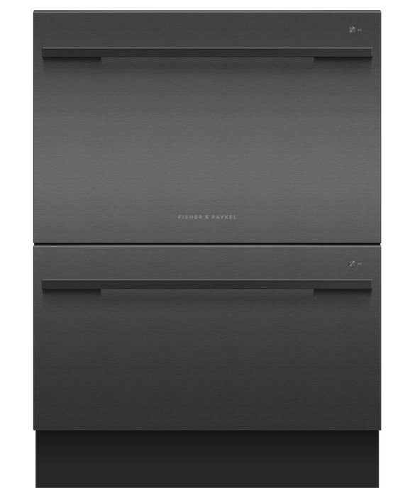 Fisher & Paykel Series 9 DD60DDFHB9, Black Stainless Steel Double Dishdrawer