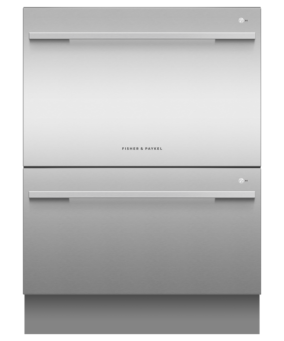 Fisher & Paykel Series 9 DD60DDFHX9, Stainless Steel Double Dishdrawer