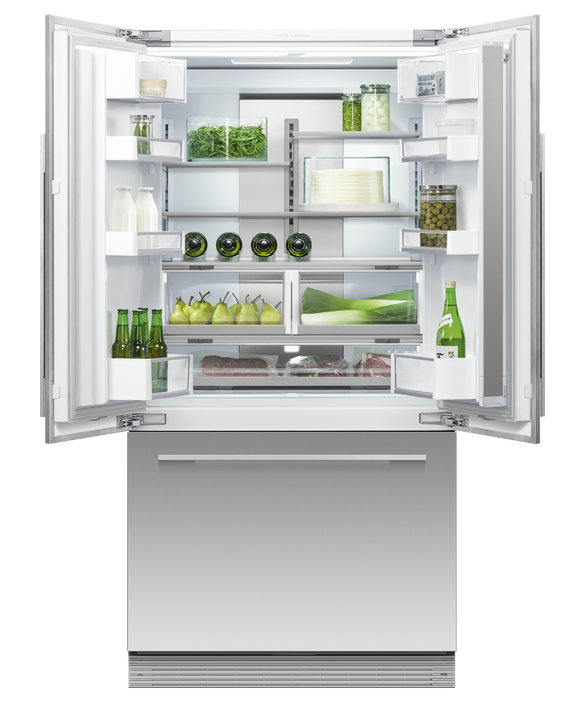 Fisher & Paykel Series 7 RS90AU3, Integrated French Door Fridge Freezer