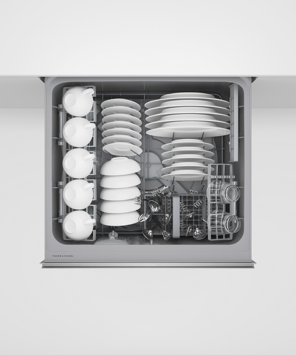 Fisher & Paykel Series 7 DD60D2HNX9, Stainless Steel Double Dishdrawer