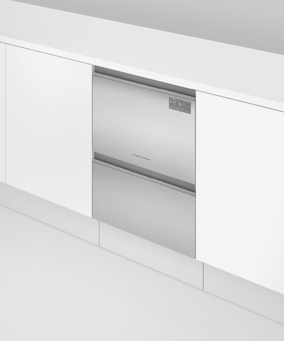 Fisher & Paykel Series 7 DD60D2HNX9, Stainless Steel Double Dishdrawer