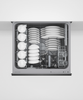 Fisher & Paykel Series 9 DD60D4HZB9, Black Glass Double Dishdrawer Thumbnail