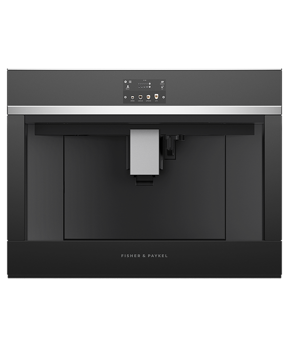 Fisher & Paykel Series 9 EB60DSX1, Contemporary Integrated Coffee Machine - Black