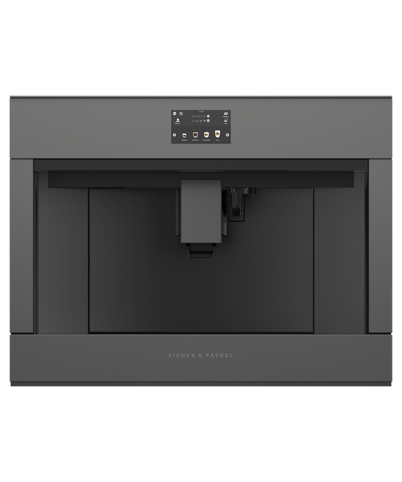 Fisher & Paykel Series 9 EB60MSG1, Minimal Integrated Coffee Machine - Grey