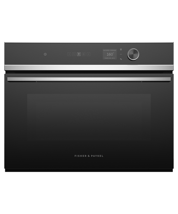 Fisher & Paykel Series 7 OM60NDLX1, Contemporary Compact Oven - Black