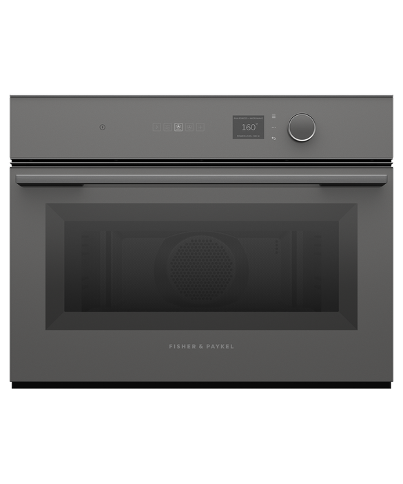 Fisher & Paykel Series 7 OM60NMLG1, Minimal Compact Oven - Grey