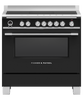 Fisher & Paykel Series 9 OR90SCI6B1, Classic Induction Range Cooker - Black Thumbnail
