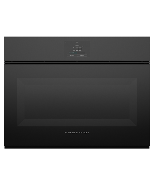 Fisher & Paykel Series 9 OS60NMTNB1, Minimal Compact Oven with Steam Function - Black