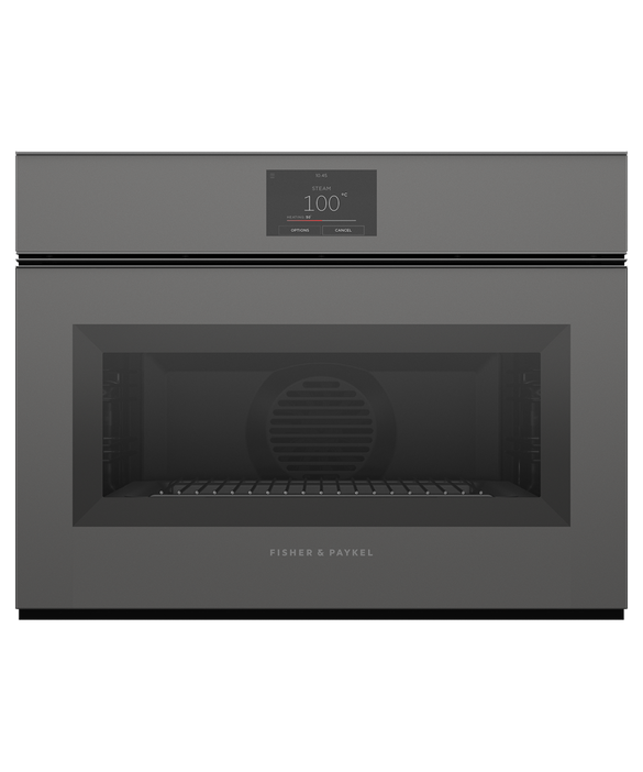Fisher & Paykel Series 9 OS60NMTNG1, Minimal Compact Oven with Steam Function - Grey