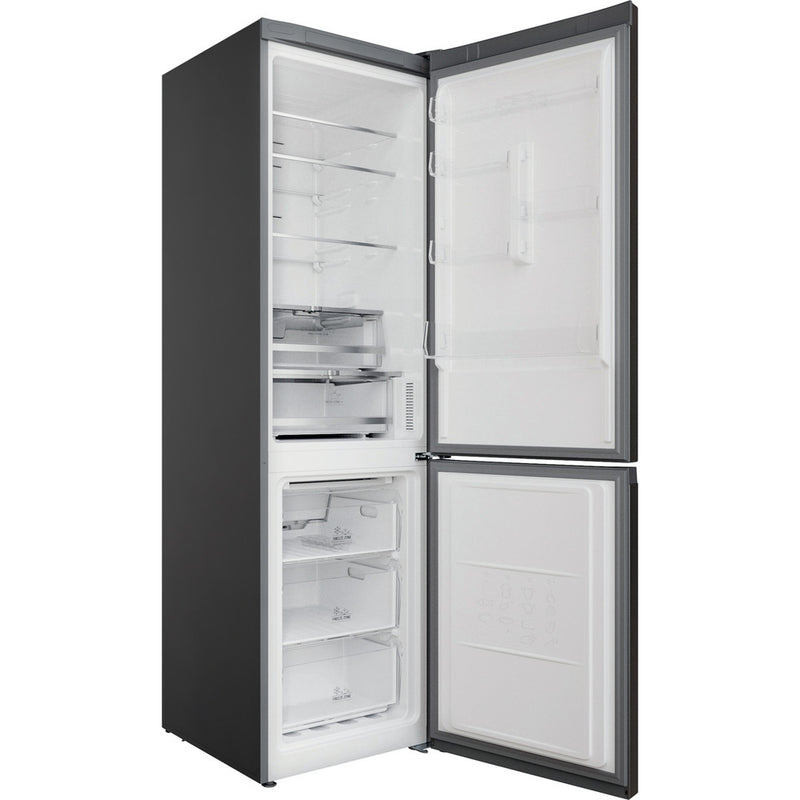 Hotpoint H7X93TSXM Freestanding Fridge Freezer - Silver (Discontinued)