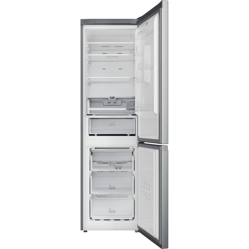Hotpoint H7X93TSXM Freestanding Fridge Freezer - Silver (Discontinued)