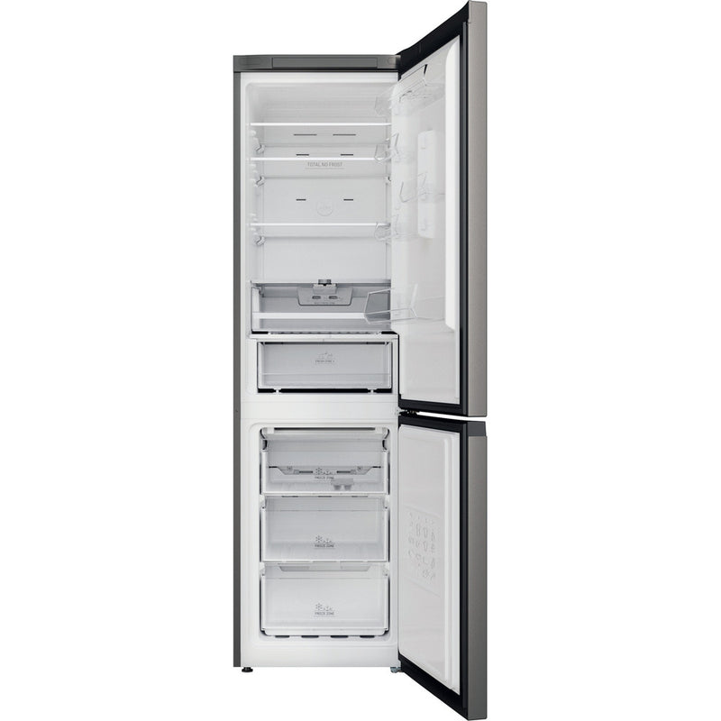 Hotpoint H7X93TSKM Freestanding Fridge Freezer - Silver (Discontinued)