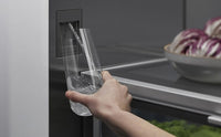 Internal Water and Ice Dispenser