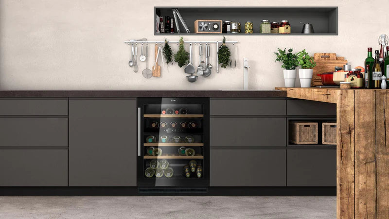 Neff N 70 KU9213HG0G, Wine cooler with glass door