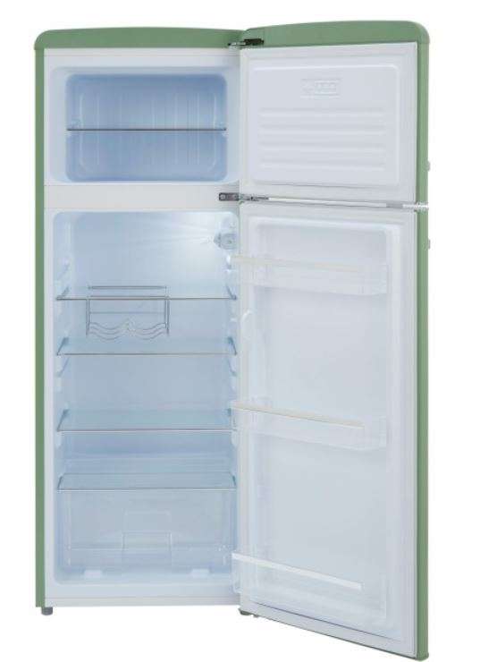 CDA Betty Meadow Retro 55cm Freestanding Top Mount Fridge Freezer (Discontinued)