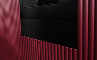Perfect alignment: Built-in storage drawer complements oven