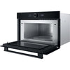 Hotpoint HMD44MBUK Built-In Microwave Oven and Grill - Black Thumbnail
