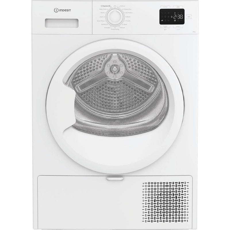 Indesit C YSD 83D WW UK Freestanding 8kg Heat Pump Tumble Dryer