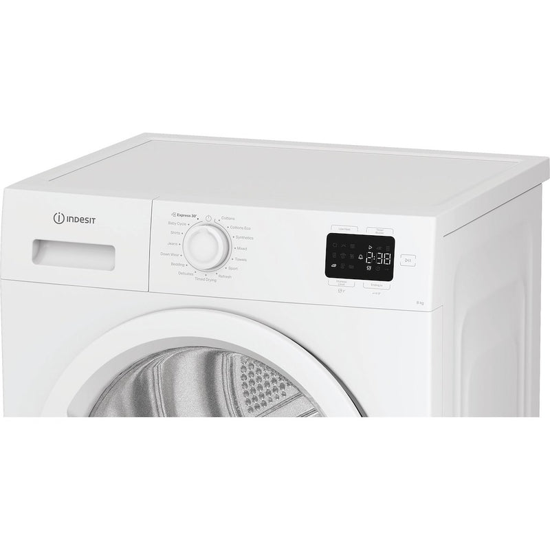 Indesit C YSD 83D WW UK Freestanding 8kg Heat Pump Tumble Dryer