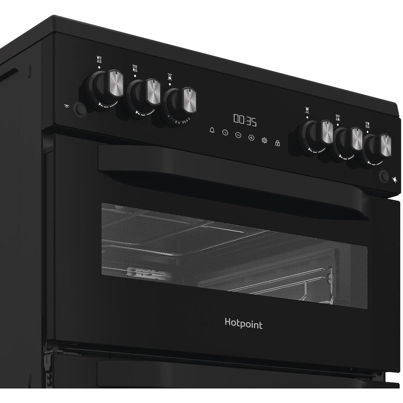 Hotpoint HTG6GDCB1, 60cm Gas Cooker