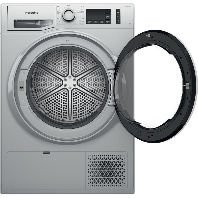 Hotpoint NT M11 92SSK UK CreaseCare 9kg Heat Pump Tumble Dryer - Silver (Discontinued)