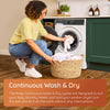 Hotpoint HPD9693GCAREUK 9kg Wash 6kg Dry Fabric Care Pro Washer Dryer with HomeWhiz - Graphite Thumbnail