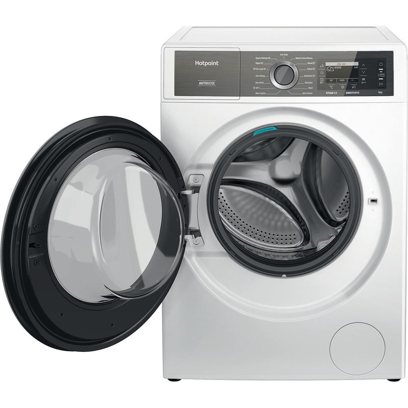 Hotpoint H8 99AD GPOWER UK GentlePower 9kg 1400 rpm Washing Machine - White (Discontinued)